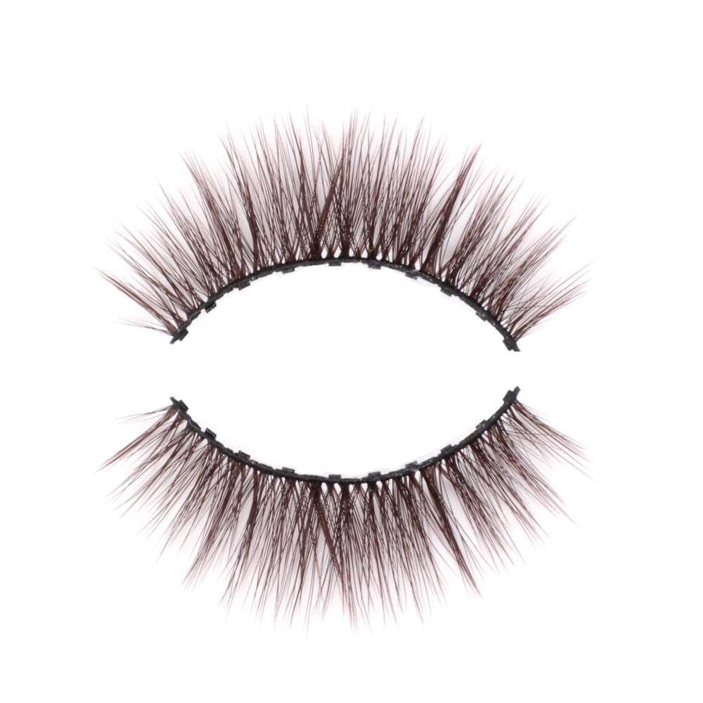 10 Mags Brown Fairy Magnetic Lashes - SindeBella Beauty Store