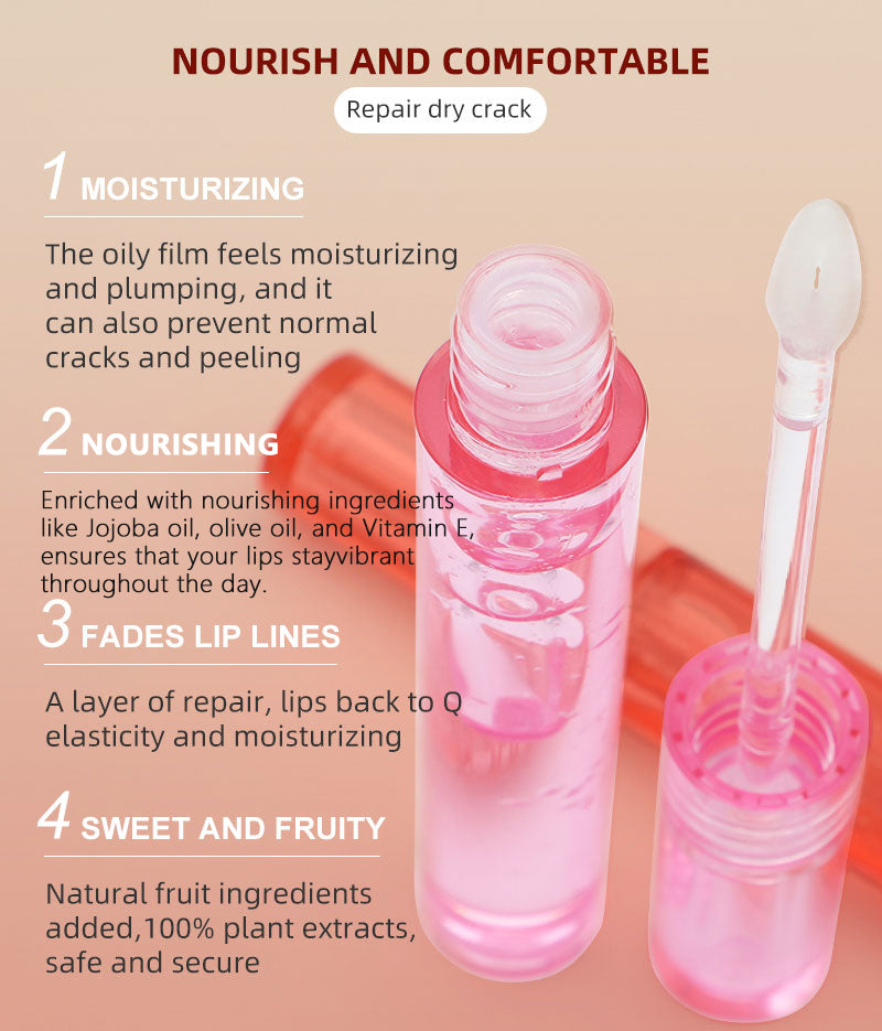 Clear -Fruit Hydrating and Moisturizing Lip Oil