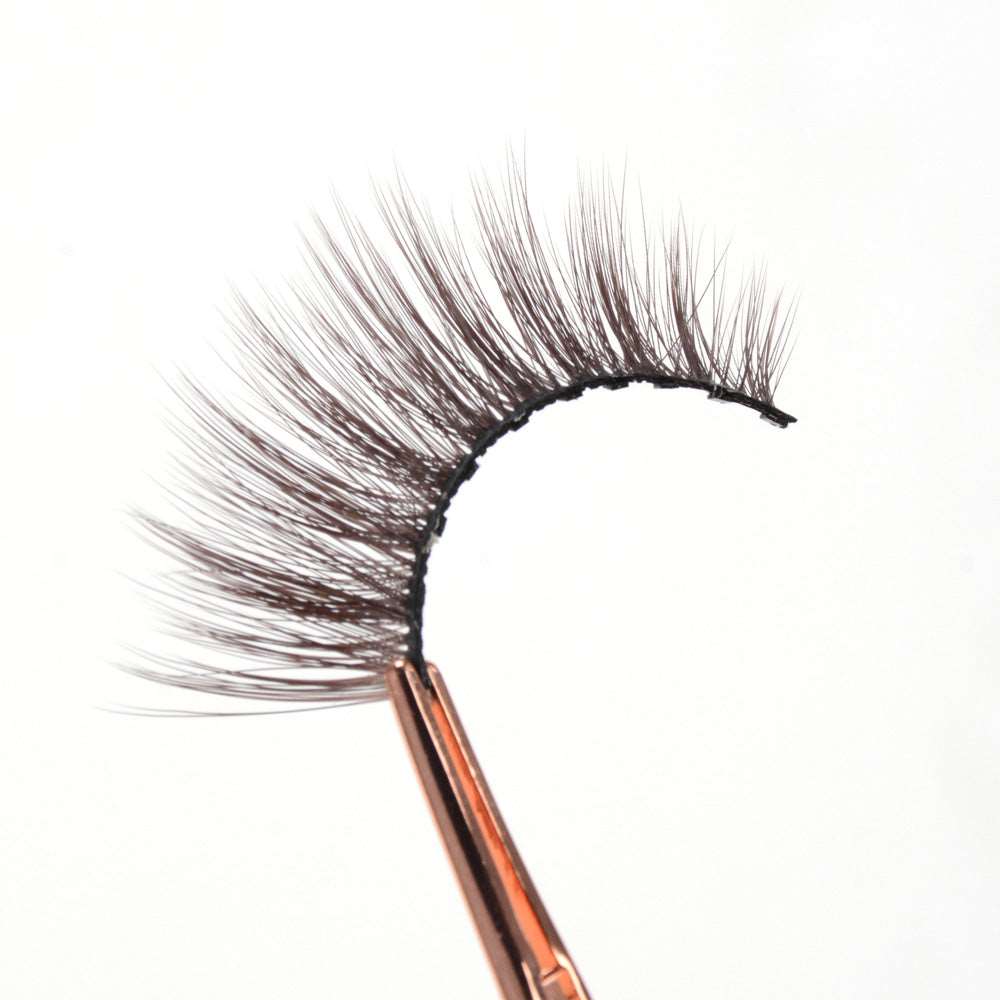 10 Mags Brown Glam Fairy Magnetic Lashes - SindeBella Beauty Store