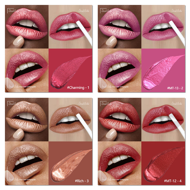 Metallic Lipstick Matte-Be Your Queen - SindeBella Beauty Store