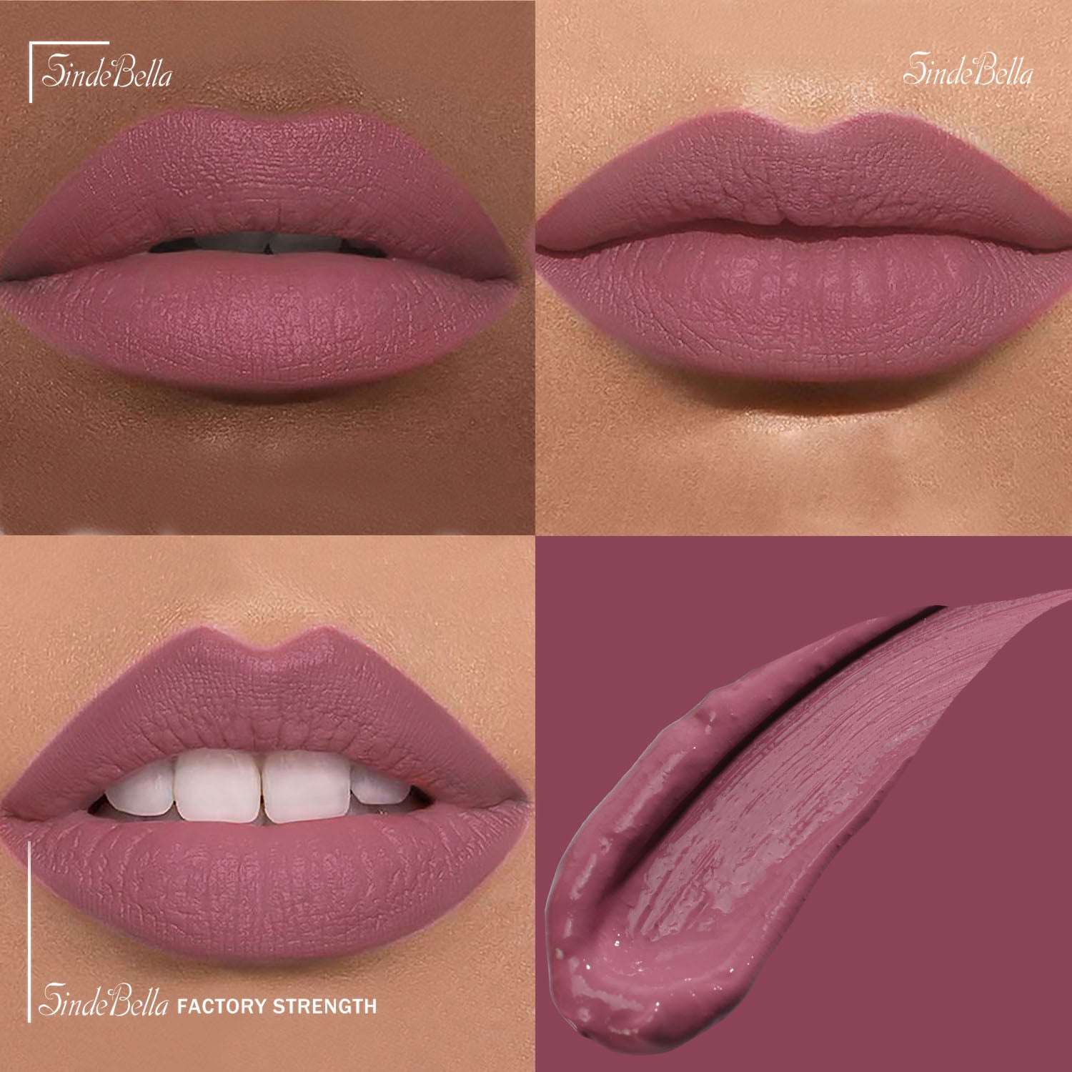 Creamy Liquid Lipstick Soft Matte - SindeBella Beauty Store