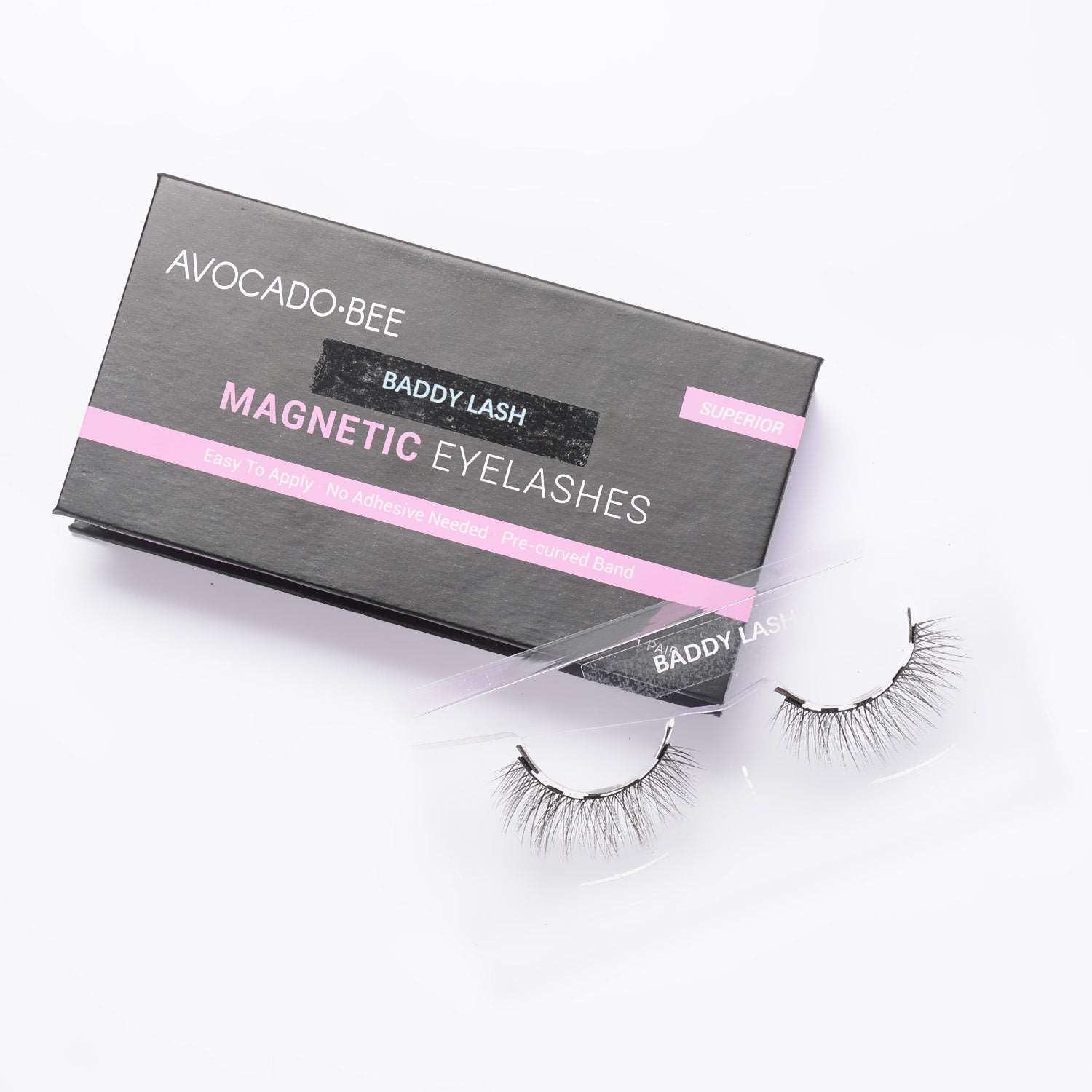 5 Mags Baddy Magnetic Lashes with Eyeliner - SindeBella Beauty Store