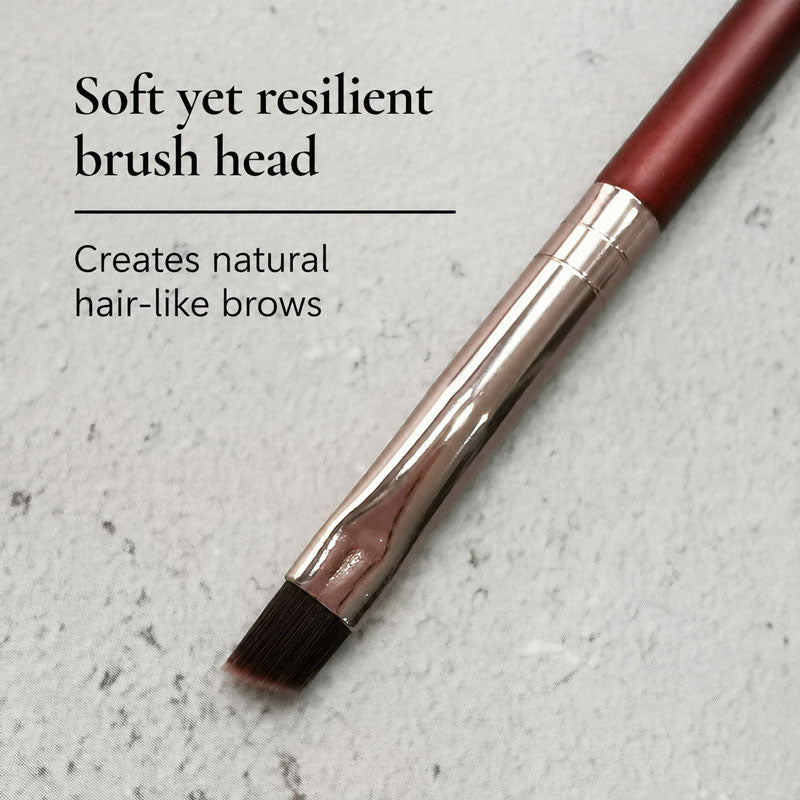 Double-Ended Angled Eye Brow Brush and Spoolie Brush