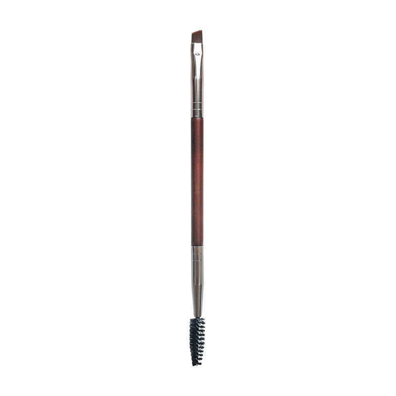 Double-Ended Angled Eye Brow Brush and Spoolie Brush