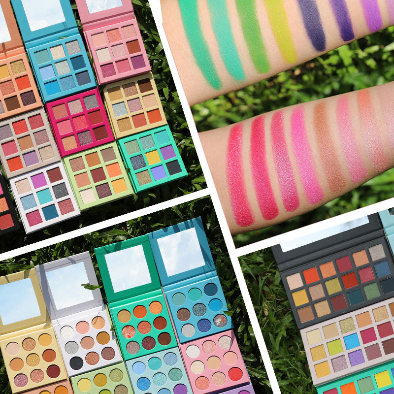Private label eyeshadow palette development
