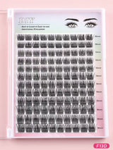 Ensemble d'échantillons de cils en faux vison de 15 mm