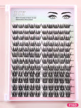 Ensemble d'échantillons de cils en faux vison de 15 mm