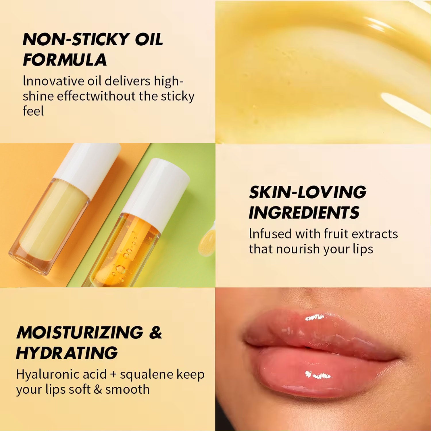 Luxury Nourishing Lip Gloss Serum | Butter | Milk Honey Sampler Kit