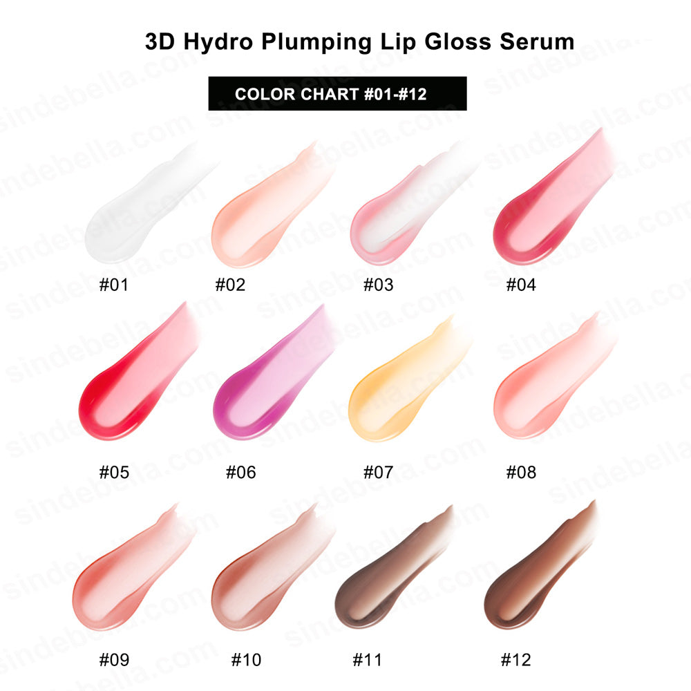 3D Hydro Plumping Long-lasting Lip Gloss Serum