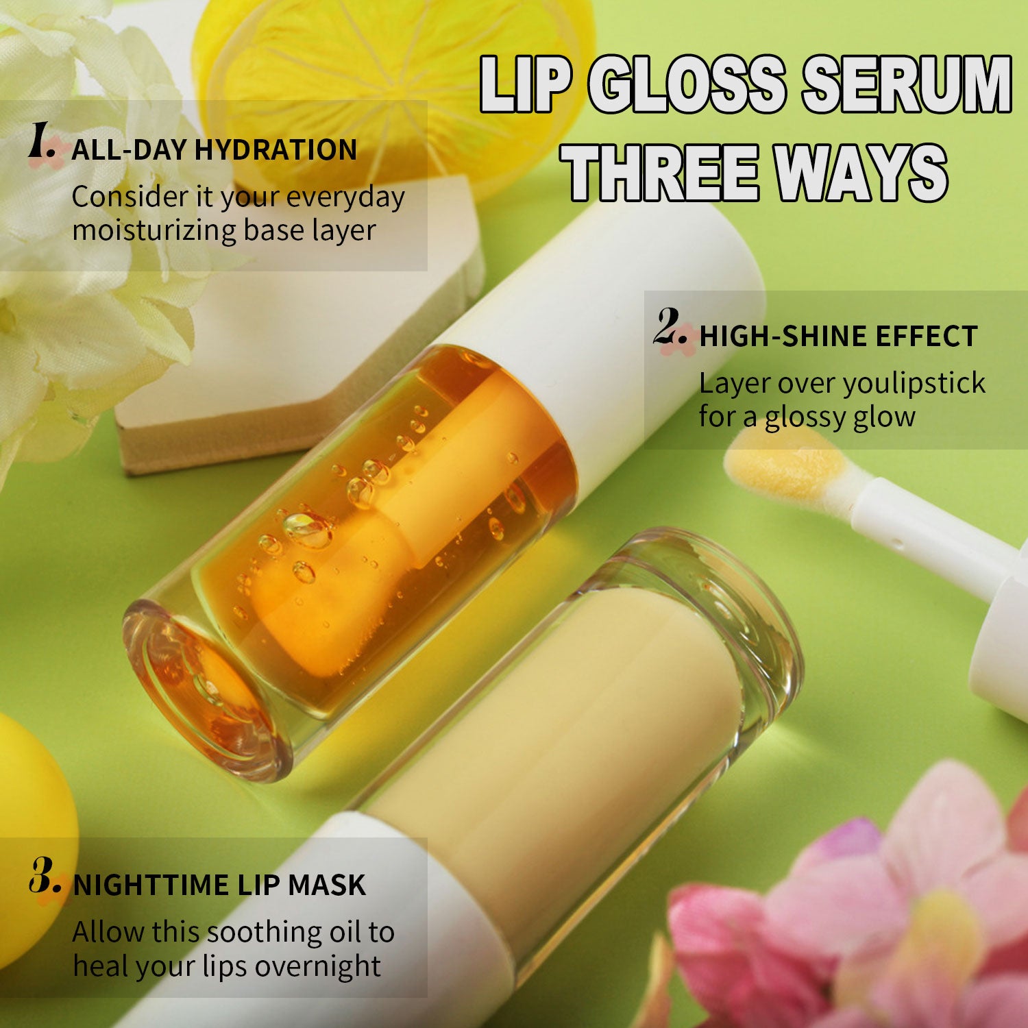 Luxury Nourishing Lip Gloss Serum | Butter | Milk Honey Sampler Kit