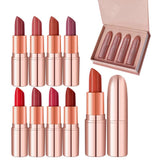 4pcs Lip Stick Bundles Gift Box Set | Matte Nude Finish