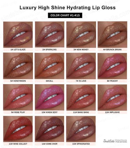 Luxury High Shine Hydrating Lip Gloss