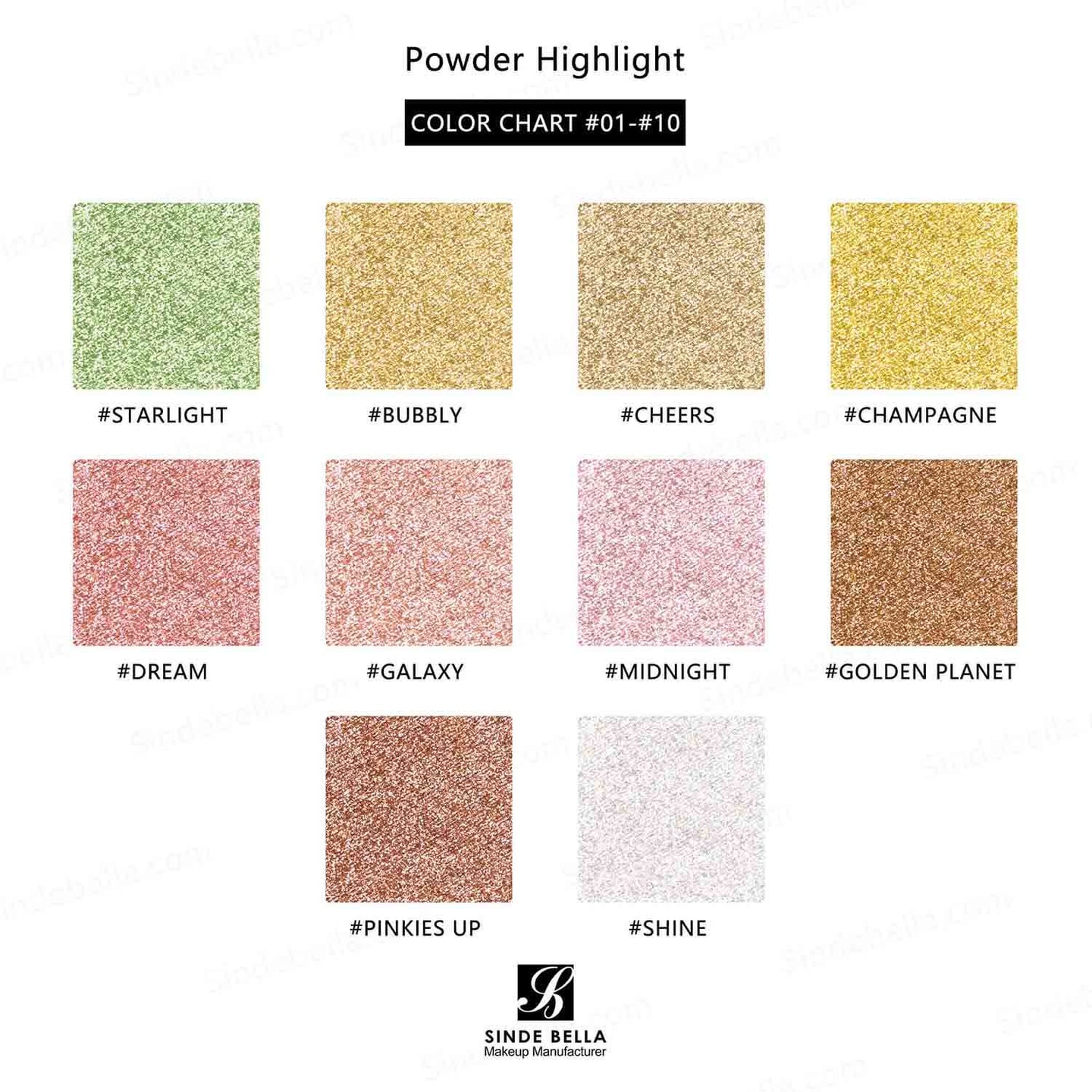 Luxury Diamond Dust Highlighter Creamy to Powder Long-lasting
