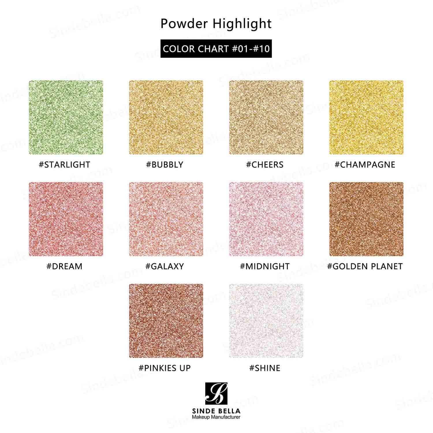 Luxury Diamond Dust Highlighter Creamy to Powder Long-lasting