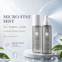 Spray Fixateur de Maquillage Matifiant Hydratant Longue Tenue
