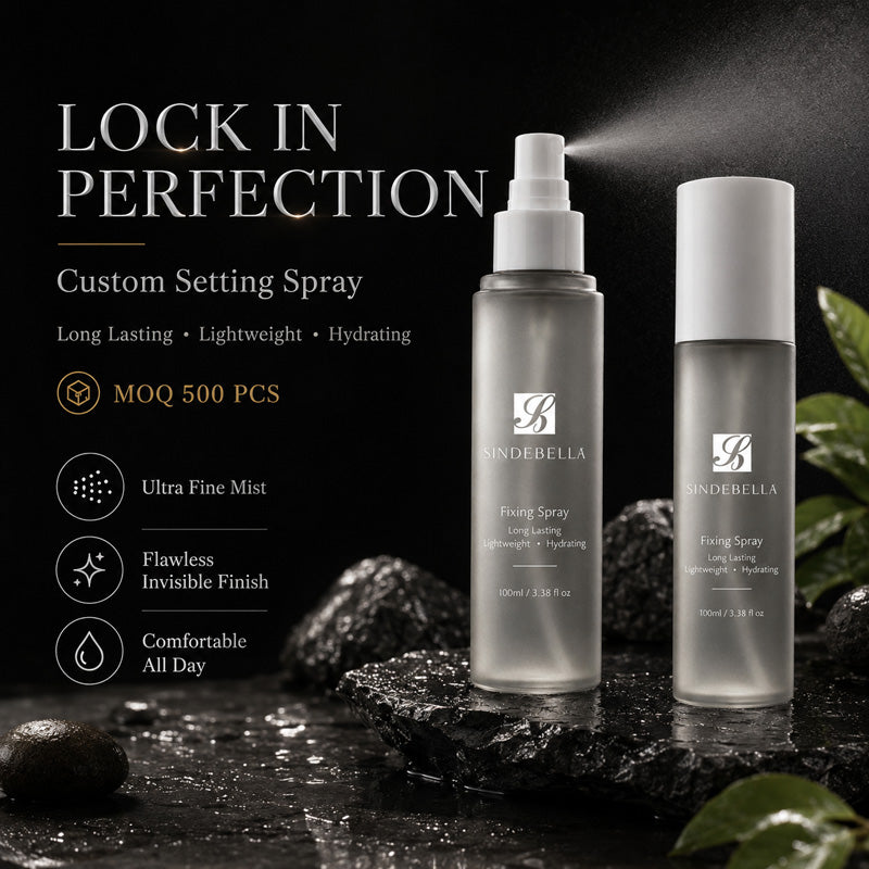 Spray Fixateur de Maquillage Matifiant Hydratant Longue Tenue