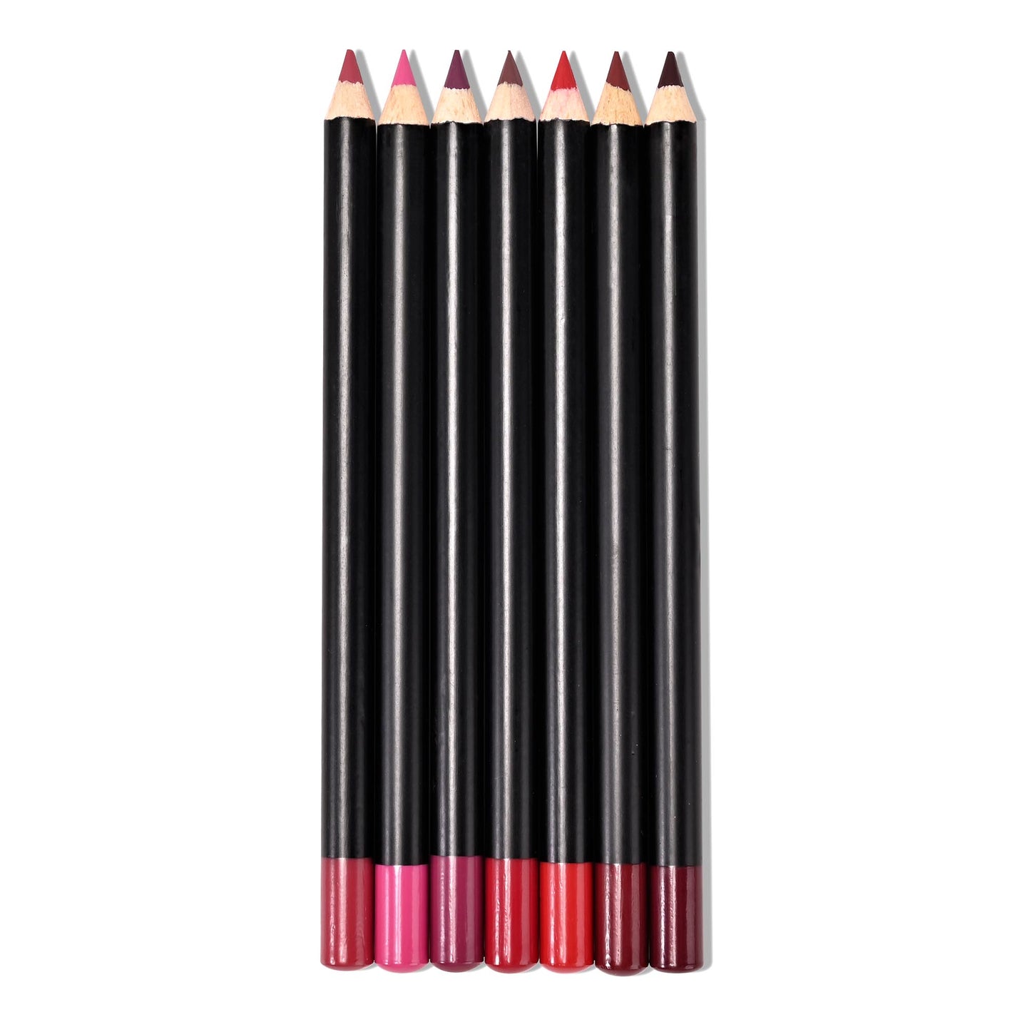 Mattflüssiger Lippenstift und Lipliner-Stift-Make-up-Set