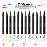 Private Label Colored Liquid Eyeliner Pen – 12 Shades