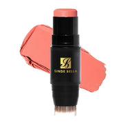 Long-Lasting Creamy Matte Blush Stick with Brush | FDA Registered Formula