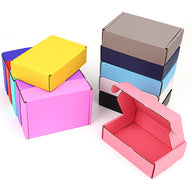 Custom Colorful Corrugated Box Mailers for Brand Parcel