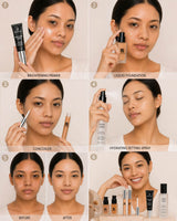 Matte Long-wear Brightening Base Set For Dull & Uneven Skin