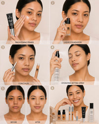 Matte Long-wear Brightening Base Set For Dull & Uneven Skin