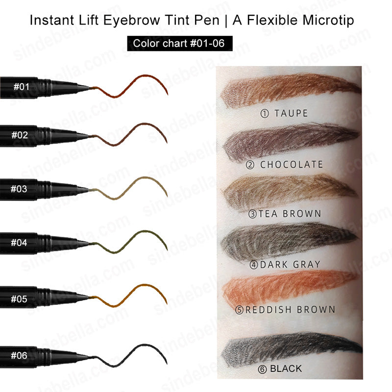 Lápiz de tinte para cejas Instant Lift | una micropunta flexible
