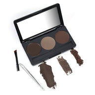 Palette à sourcils Pro, poudre à crème, douce