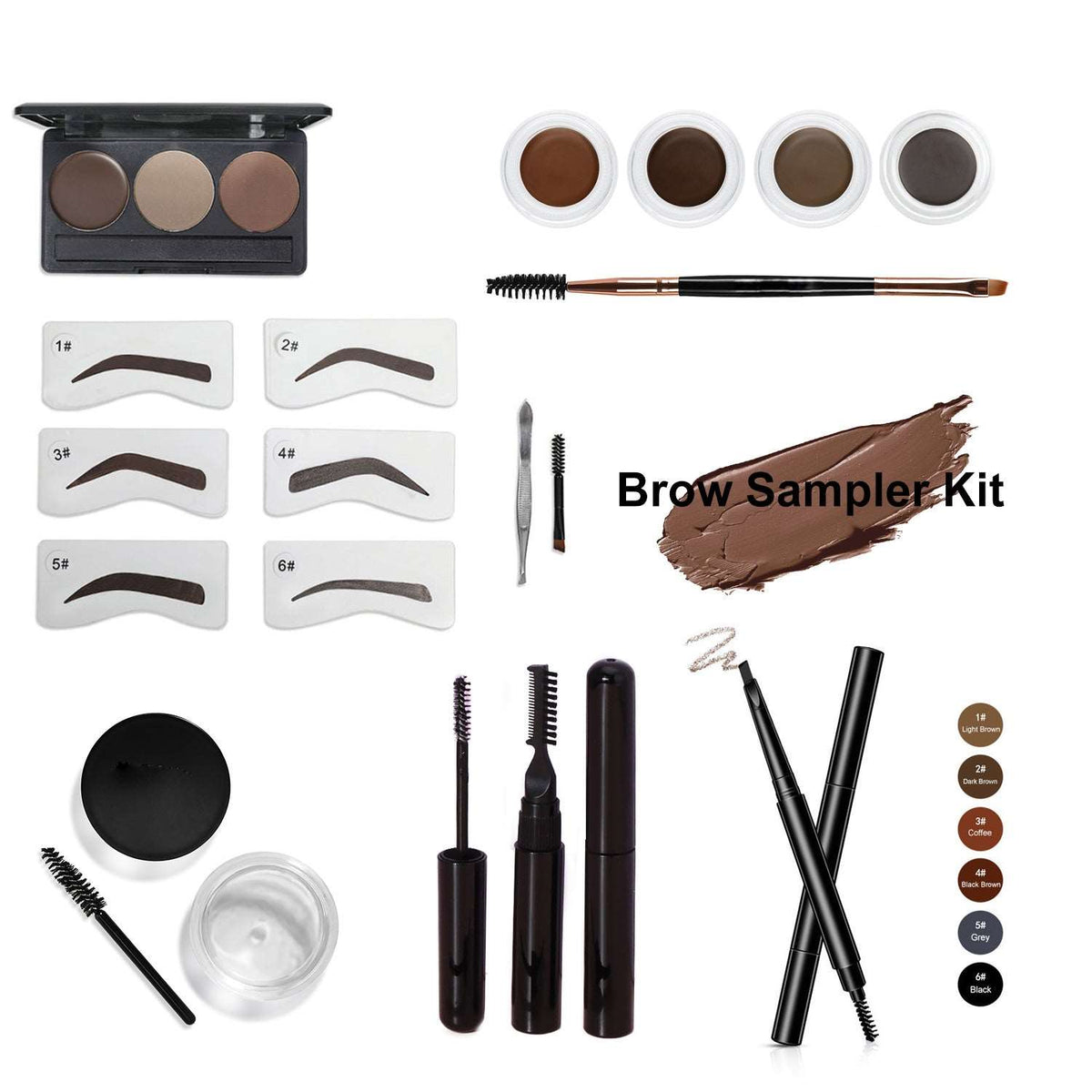 Brow Sampler Kit | Private Label Eyebrow Pencil | Brow Pomade ...