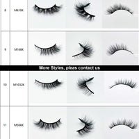 15mm Faux Nerz Streifen Wimpern Probe Set