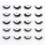 15mm Faux Nerz Streifen Wimpern Probe Set