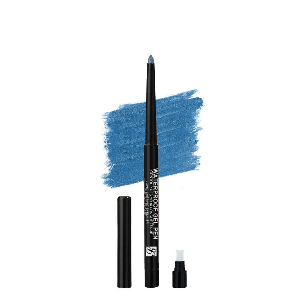 12 Shades Shimmer Waterproof Smudge-proof Eyeliner Pen