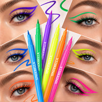UV Neon Color Liquid Eyeliner Pen – Waterproof Fine Tip