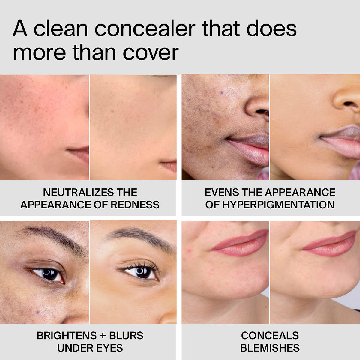 Talc-Free Vegan Full Coverage Liquid Concealer-10 shades/22shades