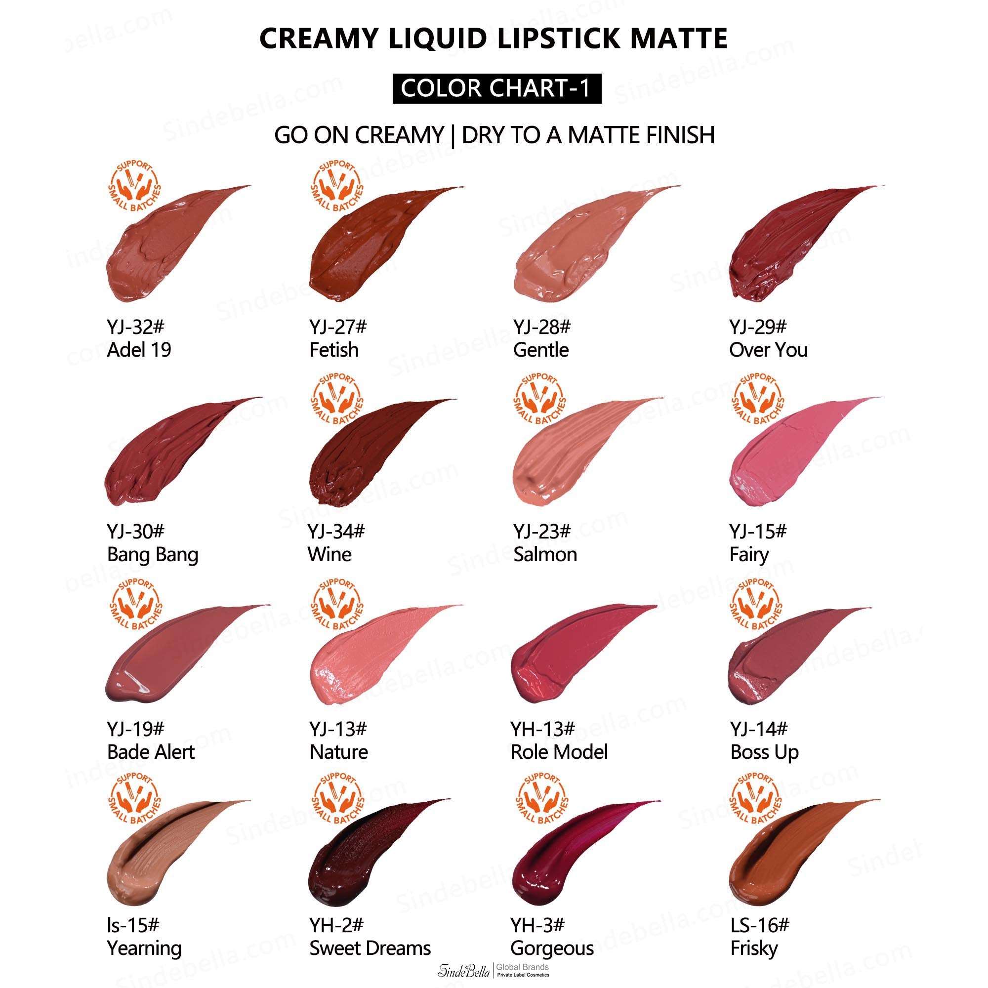 Creamy Liquid Lipstick Soft Matte - SindeBella make up laboratory