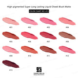 High-pigment Lip Cheek Creamy Blush Matte Long Lasting