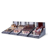 Custom All-in-One Compact Acrylic Makeup Display (Lipstick + Foundation + Powder)