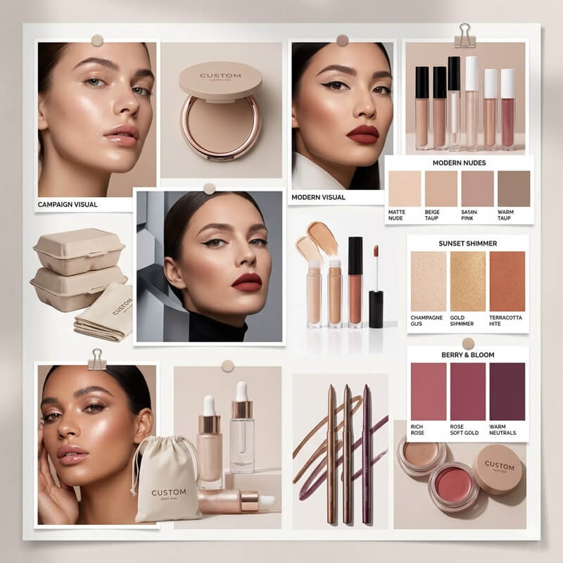 custom your cosmetics line