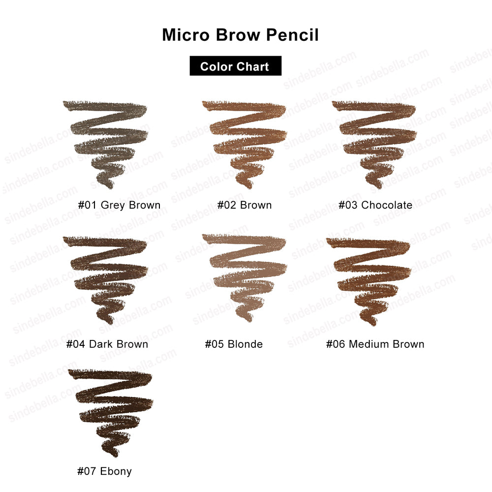 Micro crayon à sourcils ultra fin | Finition d'apparence naturelle
