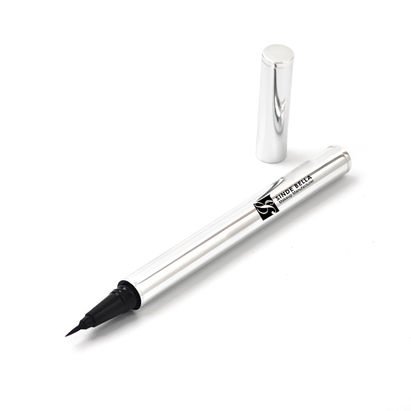 Professioneller wasserfester Flüssig-Eyeliner mit Tinte | Pinselfilzspitze