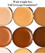 High Coverage Concealer Foundation Kompakt creme-14 Farbtöne