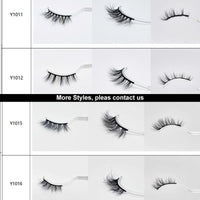 15 mm faux nerts strip wimpers sample set