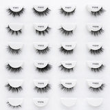 15 mm faux nerts strip wimpers sample set