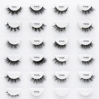 15 mm faux nerts strip wimpers sample set