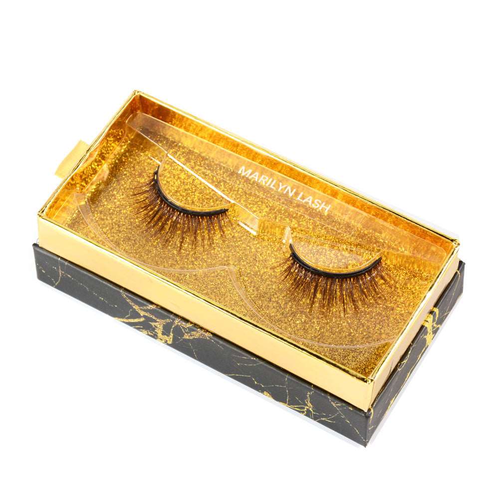 10 Mags Brown Marilyn Magnetic Lashes - SindeBella Beauty Store