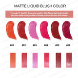 High-pigmented Long Lasting Liquid Cheek Blush