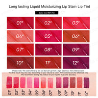 Long lasting Liquid Moisturizing Lip Stain Lip Tint