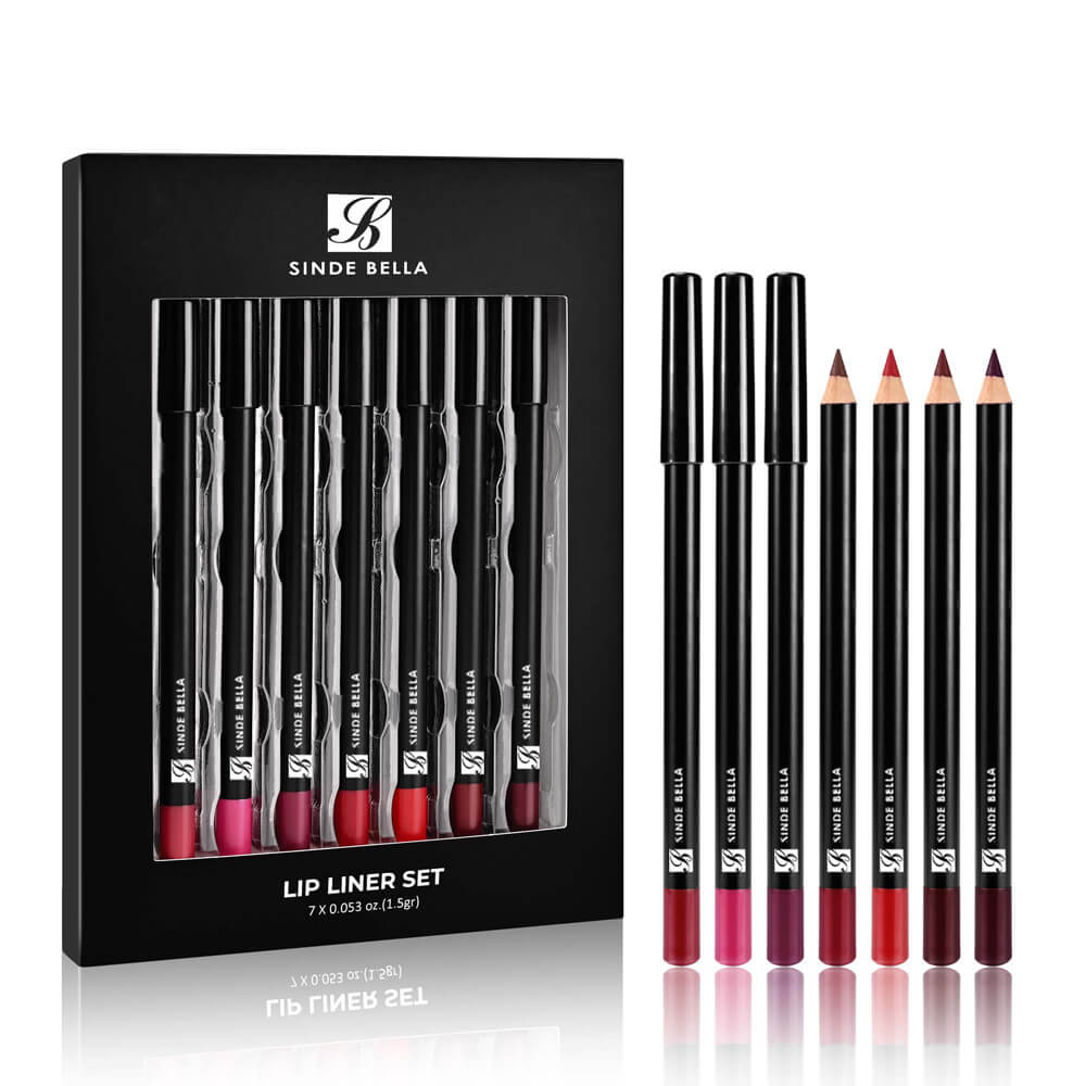 Kit de Lápiz Labial Cremoso de Alta Pigmentación 7 en 1 (Elección de Start-ups) | Modelo básico