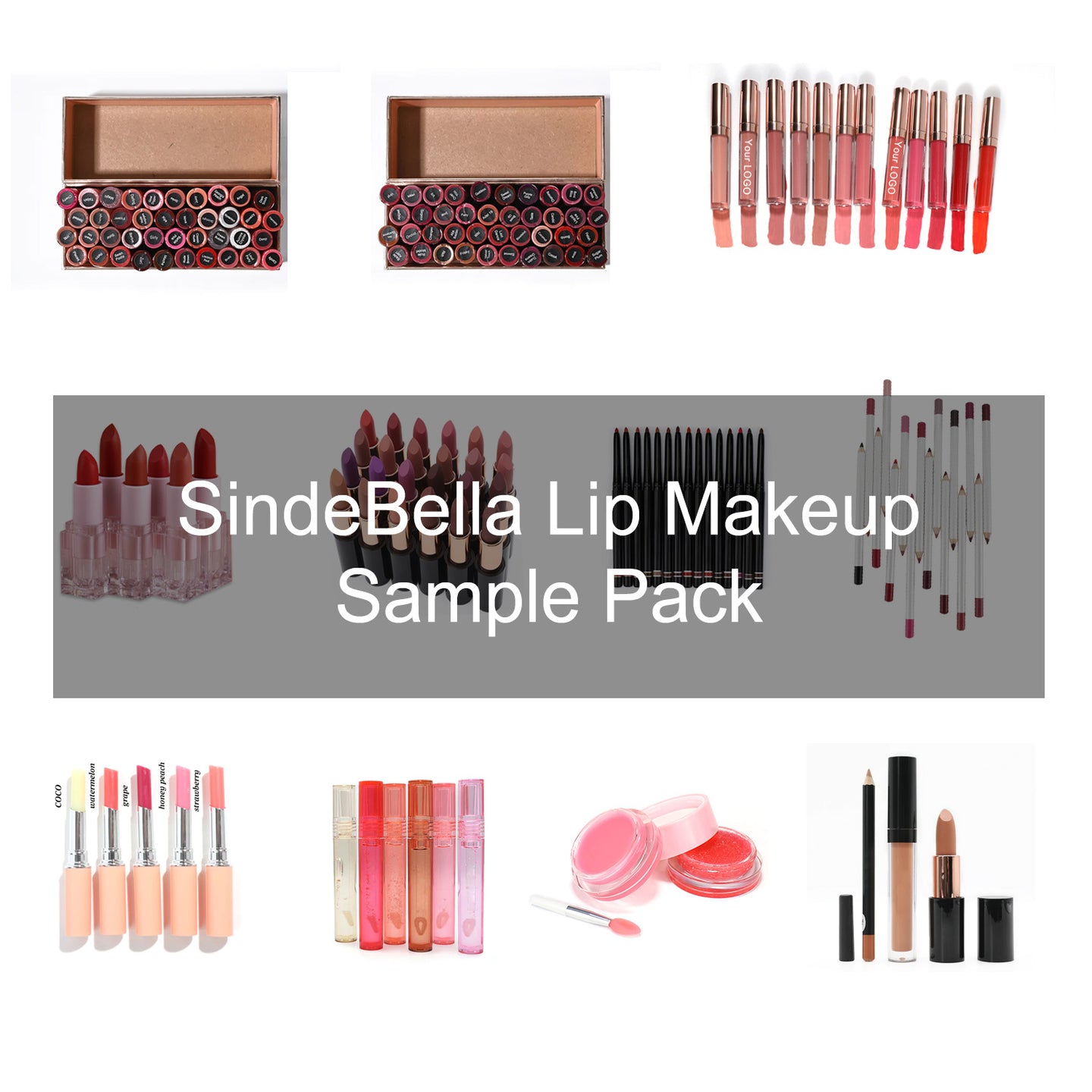 Lip Make-up Sampler Pack (Vollsortiment, Farbtöne mischen)
