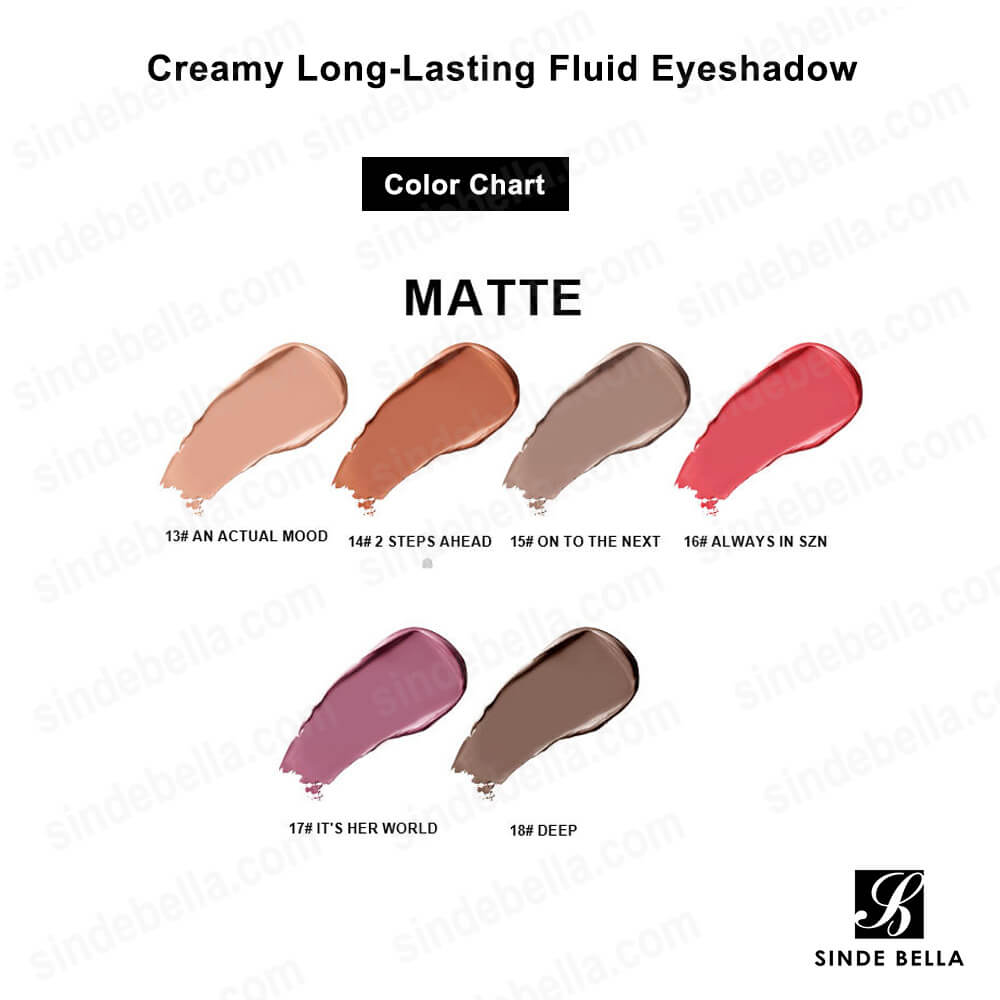 Custom Creamy Long-Lasting Fluid Eyeshadow